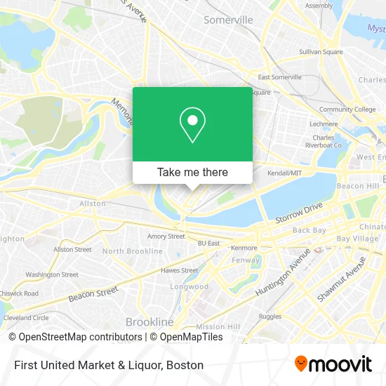 First United Market & Liquor map