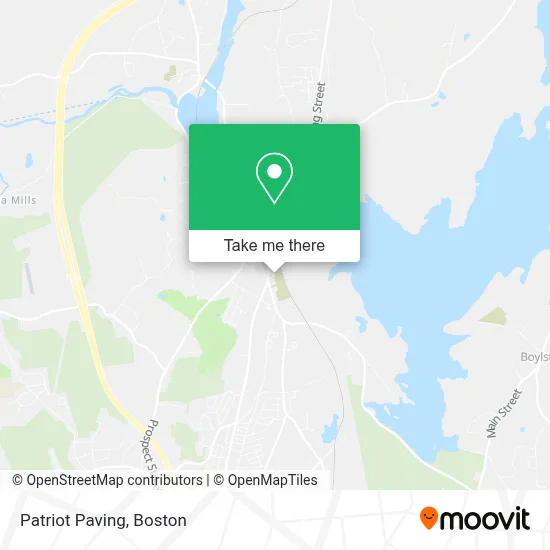 Patriot Paving map