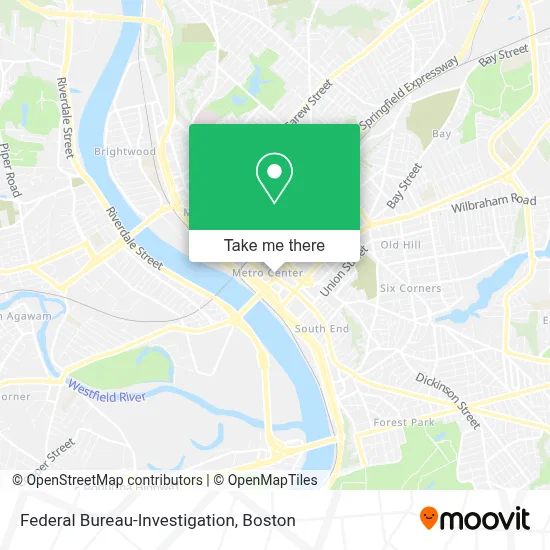 Federal Bureau-Investigation map