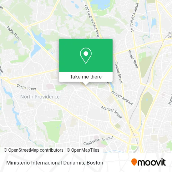 Ministerio Internacional Dunamis map