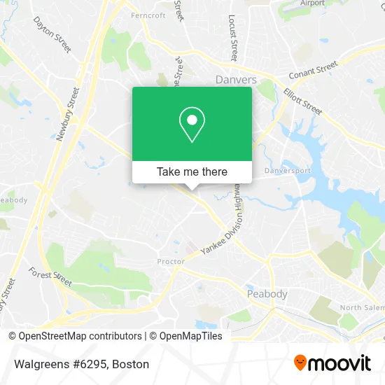 Walgreens #6295 map