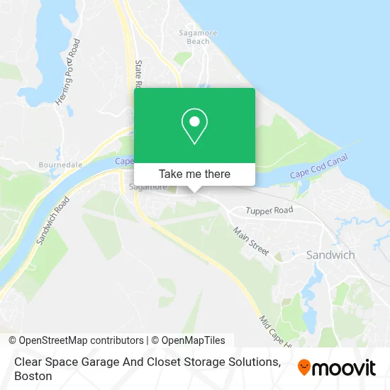 Clear Space Garage And Closet Storage Solutions map