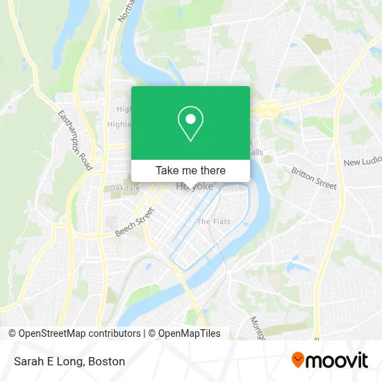 Sarah E Long map