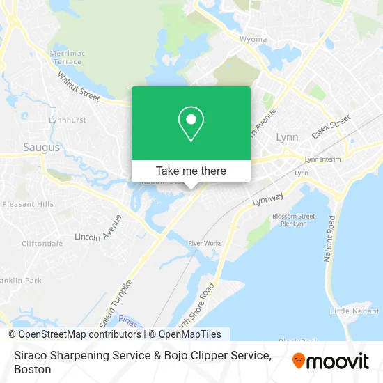 Siraco Sharpening Service & Bojo Clipper Service map