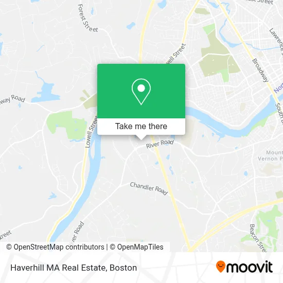 Haverhill MA Real Estate map