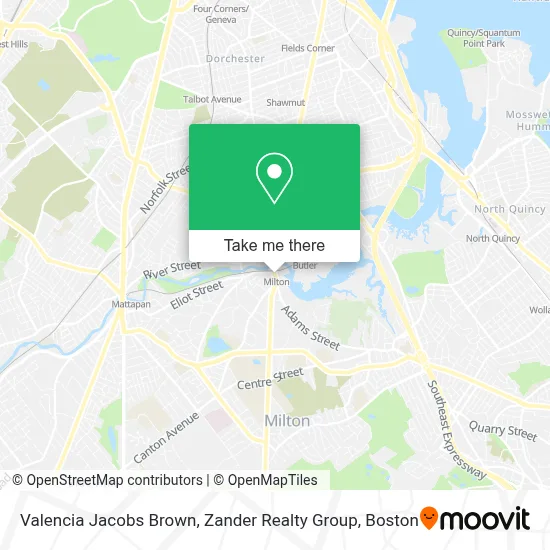 Valencia Jacobs Brown, Zander Realty Group map