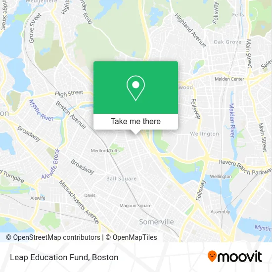 Leap Education Fund map
