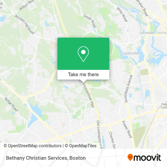 Bethany Christian Services map