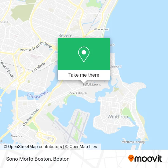 Sono Morto Boston map