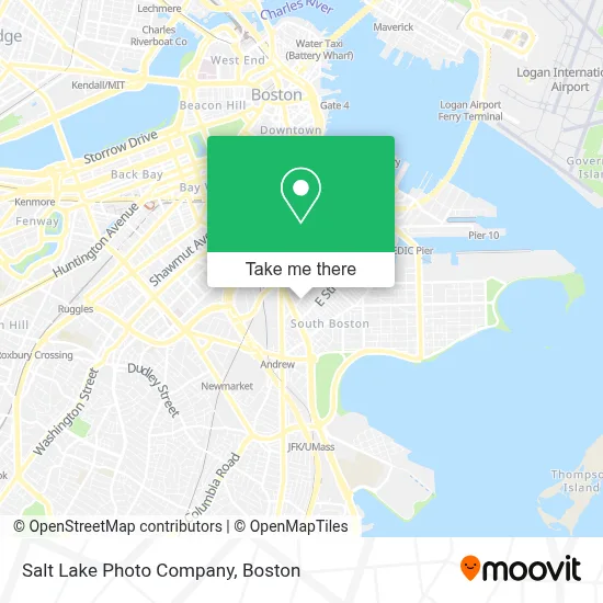 Salt Lake Photo Company map