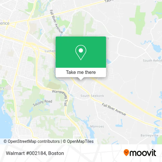 Walmart #002184 map