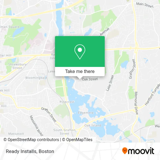 Ready Installs map