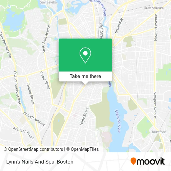 Lynn's Nails And Spa map