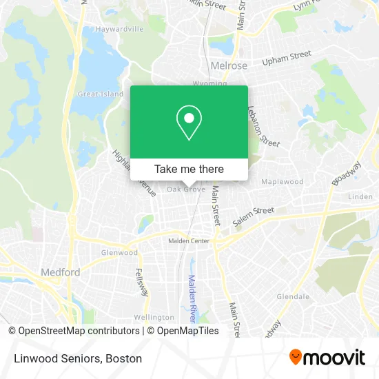 Linwood Seniors map