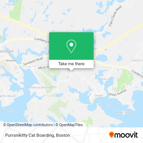 Purrsnikitty Cat Boarding map
