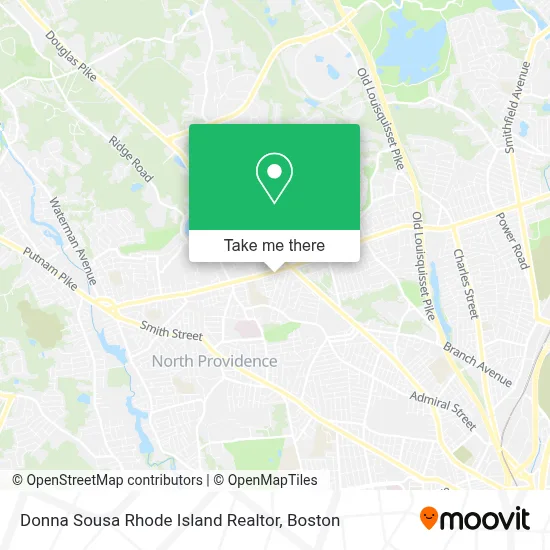 Donna Sousa Rhode Island Realtor map