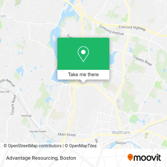 Advantage Resourcing map