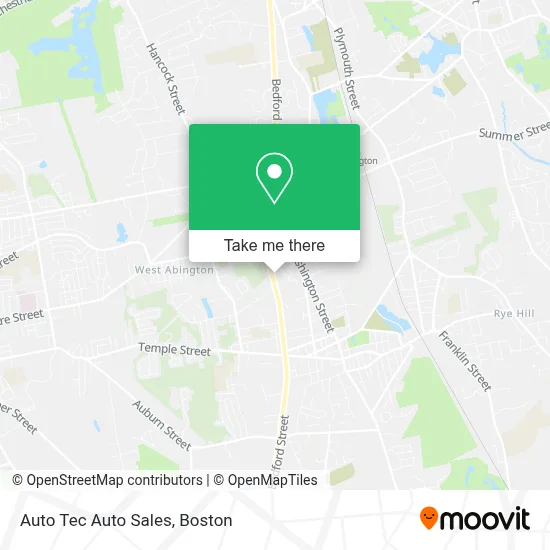 Auto Tec Auto Sales map