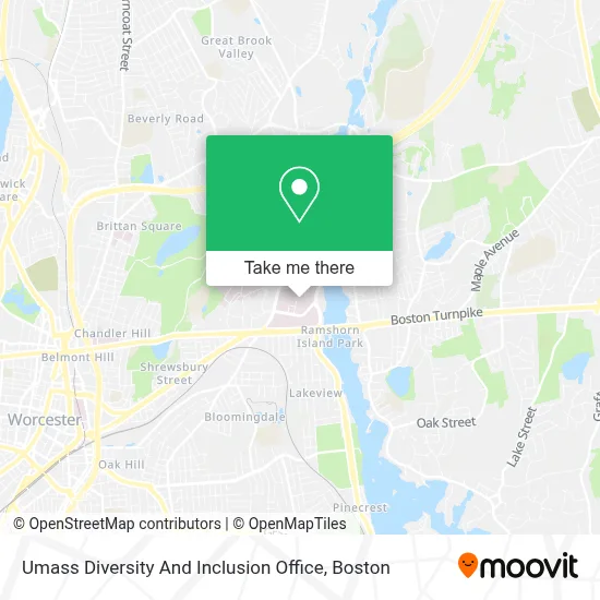Umass Diversity And Inclusion Office map
