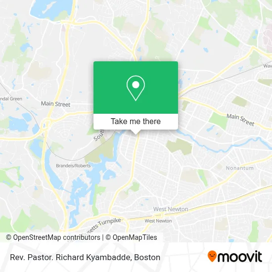 Rev. Pastor. Richard Kyambadde map