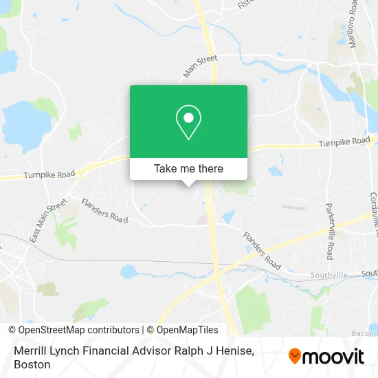 Merrill Lynch Financial Advisor Ralph J Henise map