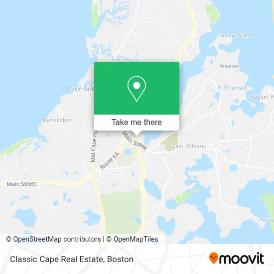 Classic Cape Real Estate map