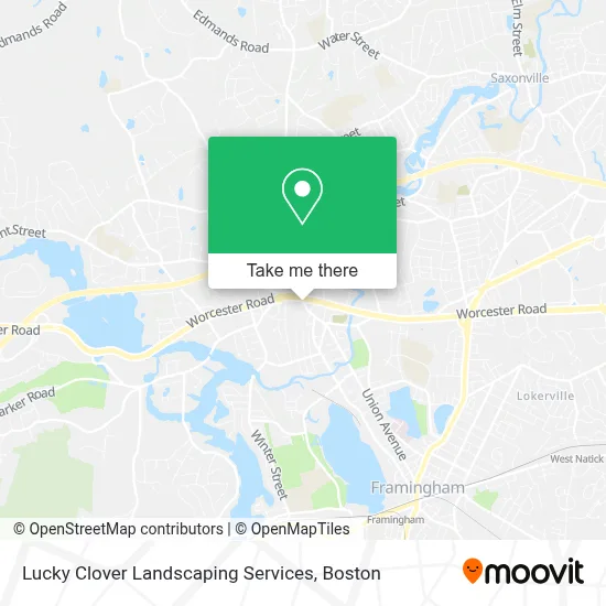 Lucky Clover Landscaping Services map
