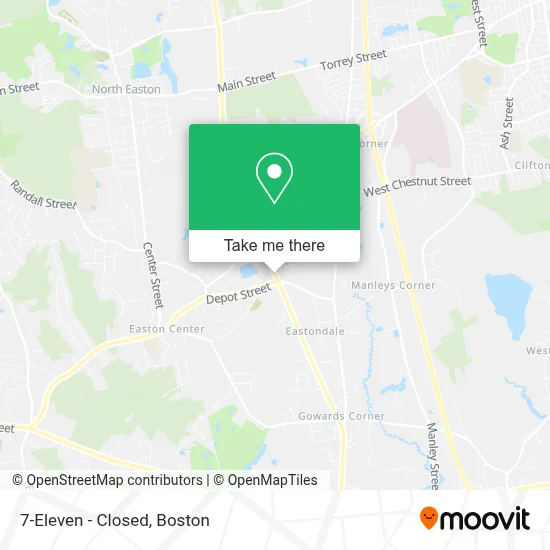 7-Eleven - Closed map