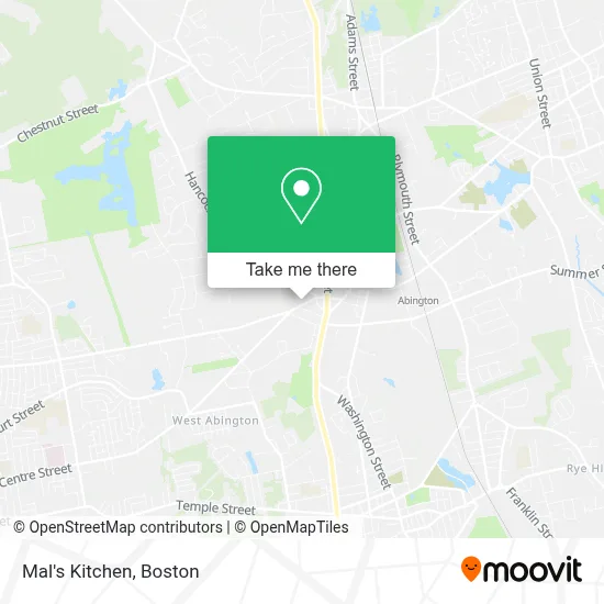 Mal's Kitchen map