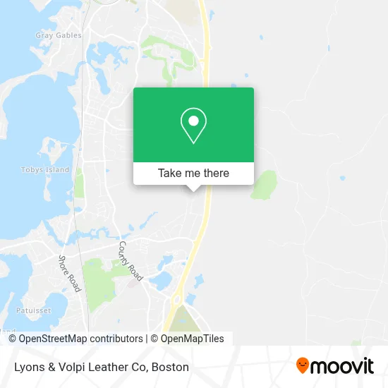 Lyons & Volpi Leather Co map