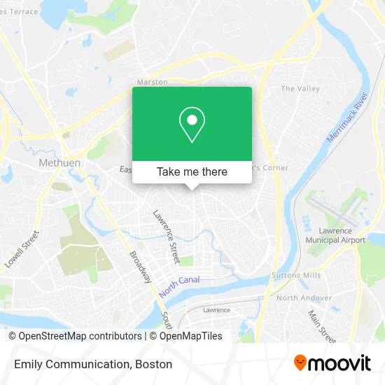 Emily Communication map