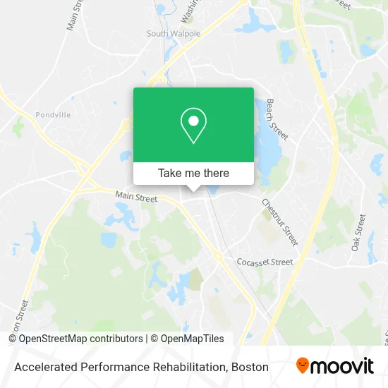 Accelerated Performance Rehabilitation map