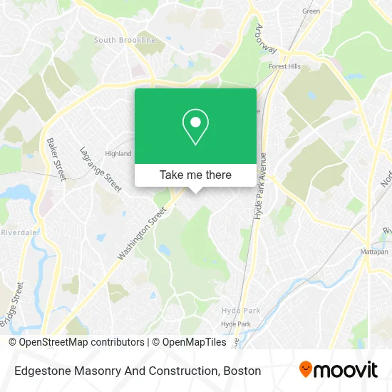 Edgestone Masonry And Construction map