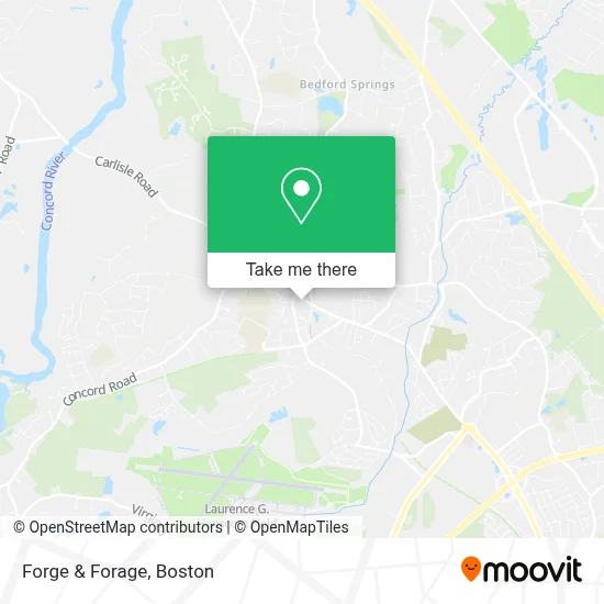 Forge & Forage map