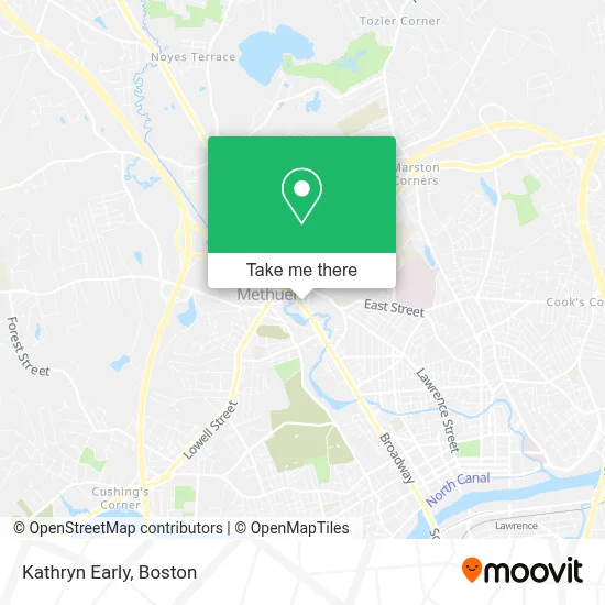 Kathryn Early map
