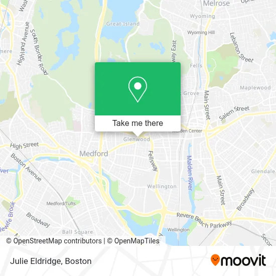 Julie Eldridge map