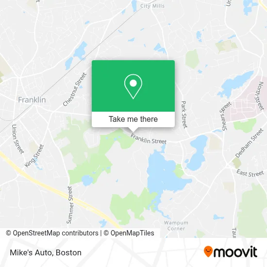 Mike's Auto map