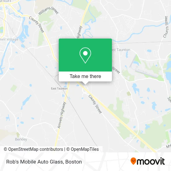 Rob's Mobile Auto Glass map