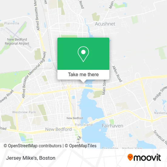 Jersey Mike's map