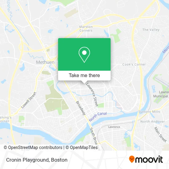 Cronin Playground map