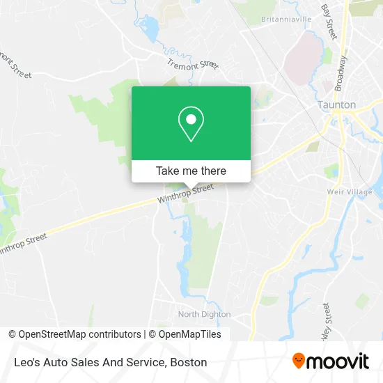 Leo's Auto Sales And Service map