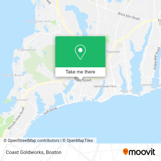 Coast Goldworks map