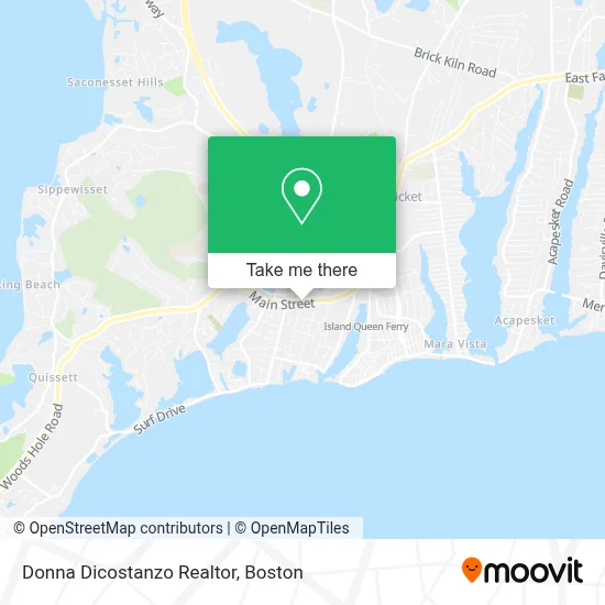 Donna Dicostanzo Realtor map