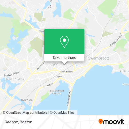 Redbox map