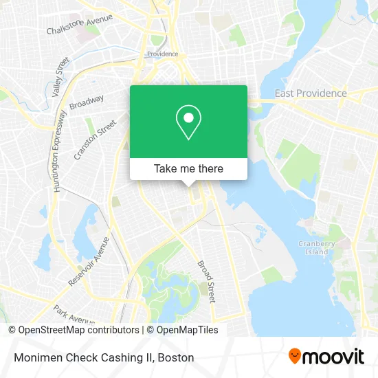 Monimen Check Cashing II map