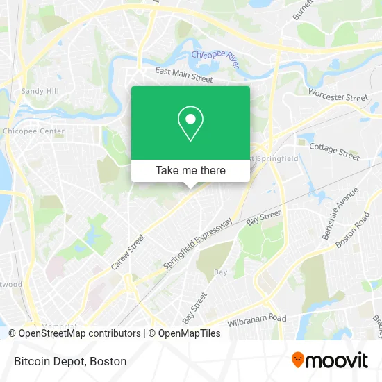 Bitcoin Depot map