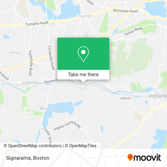 Signarama map