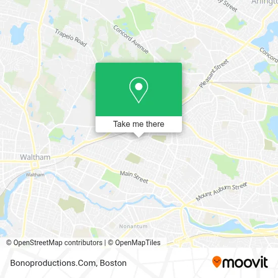 Bonoproductions.Com map