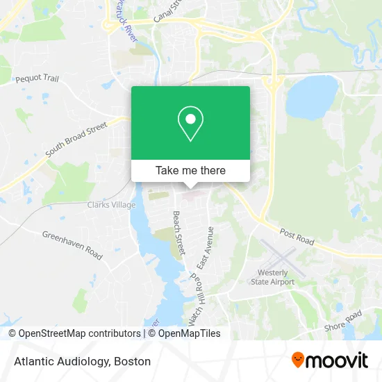 Atlantic Audiology map