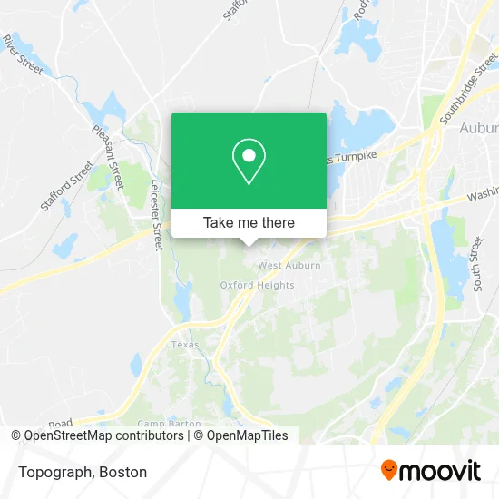 Topograph map